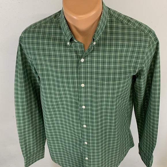 J. Crew long sleeve button down collar shirt.  M - Picture 3 of 7